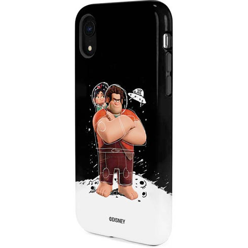 Disney Wreck-it Ralph And Vanellope Space Sketch iPhone XR Pro Case