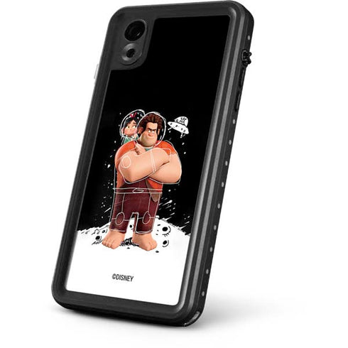 Disney Wreck-it Ralph And Vanellope Space Sketch iPhone XR Waterproof Case