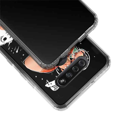 Disney Wreck-it Ralph And Vanellope Space Sketch LG K51/Q51 Clear Case