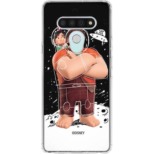 Disney Wreck-it Ralph And Vanellope Space Sketch LG Stylo 6 Clear Case