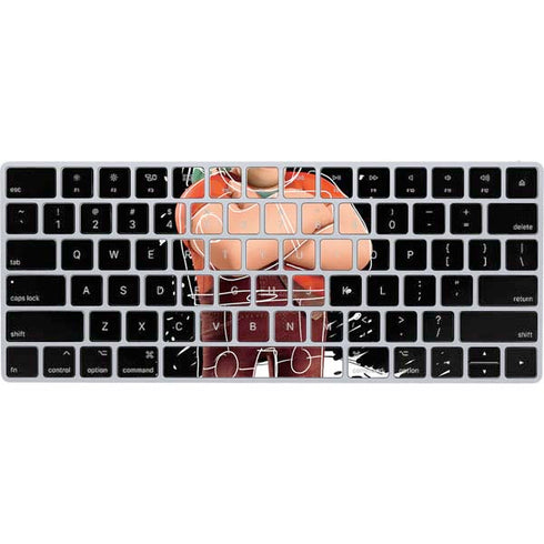 Disney Wreck-it Ralph And Vanellope Space Sketch Magic Keyboard Skin