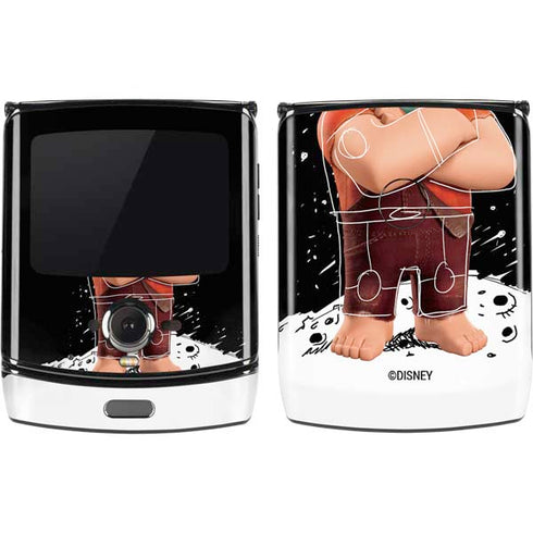 Disney Wreck-it Ralph And Vanellope Space Sketch Motorola RAZR Skin