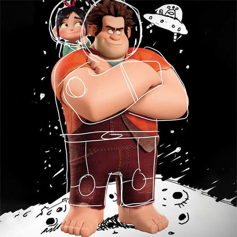 Disney Wreck-it Ralph And Vanellope Space Sketch Notebook 9 Pro 13in (2017) Skin