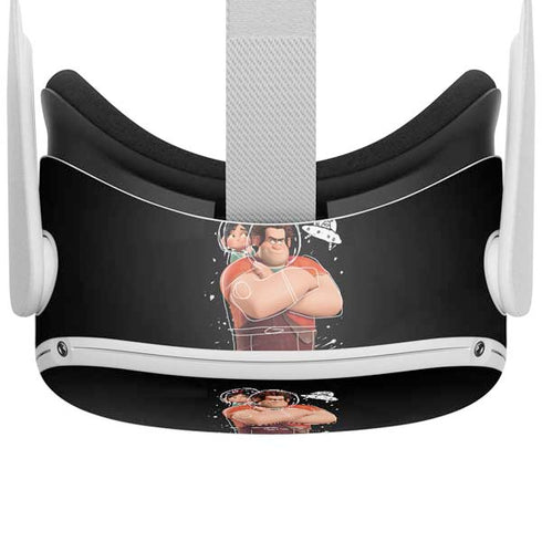 Disney Wreck-it Ralph And Vanellope Space Sketch Oculus Quest 2 Skin