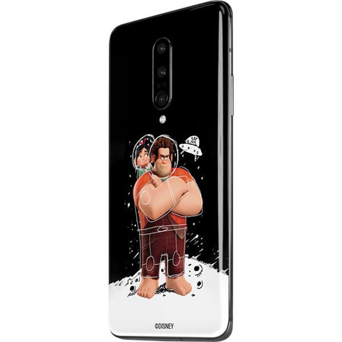 Disney Wreck-it Ralph And Vanellope Space Sketch OnePlus 7 Pro Skin