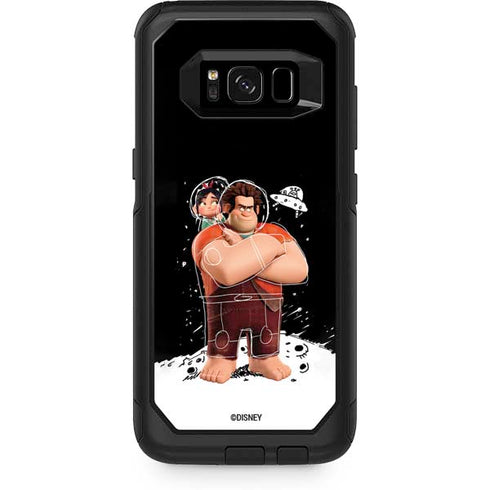 Disney Wreck-it Ralph And Vanellope Space Sketch Otterbox Commuter Galaxy Skin