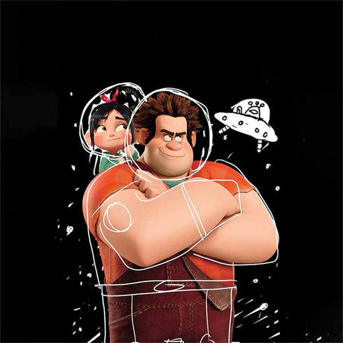 Disney Wreck-it Ralph And Vanellope Space Sketch Otterbox Commuter Galaxy Skin