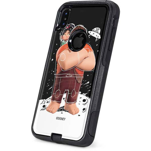 Disney Wreck-it Ralph And Vanellope Space Sketch Otterbox Commuter iPhone Skin