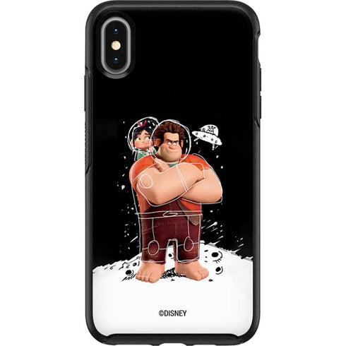 Disney Wreck-it Ralph And Vanellope Space Sketch Otterbox Symmetry iPhone Skin