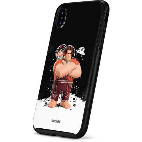 Disney Wreck-it Ralph And Vanellope Space Sketch Otterbox Symmetry iPhone Skin
