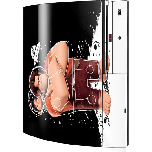 Disney Wreck-it Ralph And Vanellope Space Sketch Playstation 3 & PS3 Skin
