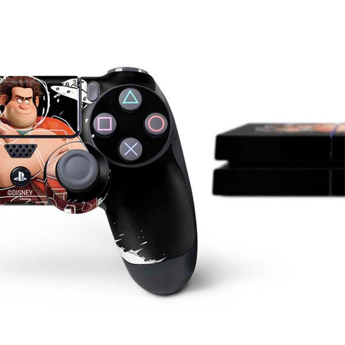 Disney Wreck-it Ralph And Vanellope Space Sketch PS4 Console and Controller Bundle Skin