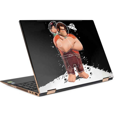 Disney Wreck-it Ralph And Vanellope Space Sketch HP Spectre Skin
