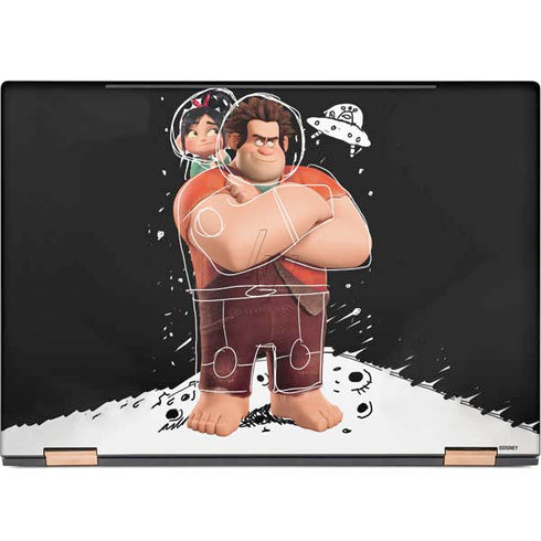 Disney Wreck-it Ralph And Vanellope Space Sketch HP Spectre Skin