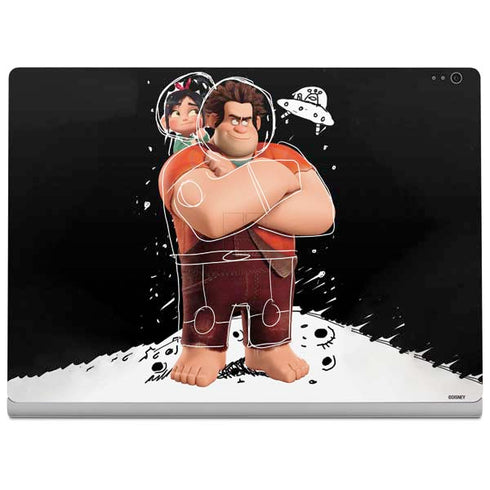 Disney Wreck-it Ralph And Vanellope Space Sketch Surface Book 2 13.5in Skin
