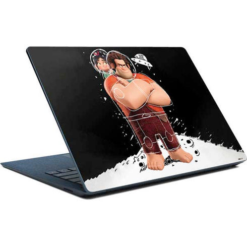 Disney Wreck-it Ralph And Vanellope Space Sketch Surface Laptop Skin