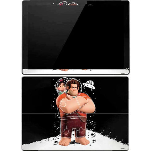 Disney Wreck-it Ralph And Vanellope Space Sketch Surface Pro 4 Skin