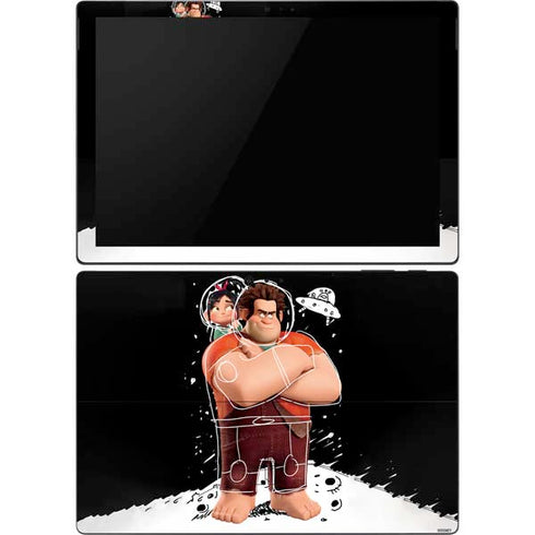 Disney Wreck-it Ralph And Vanellope Space Sketch Surface Pro 6 Skin