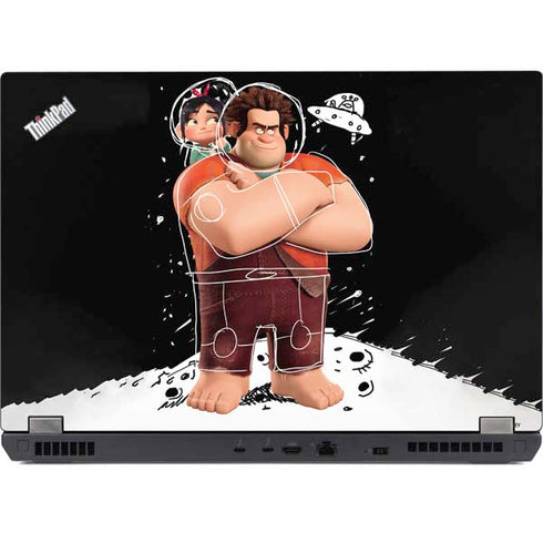 Disney Wreck-it Ralph And Vanellope Space Sketch Lenovo ThinkPad Skin