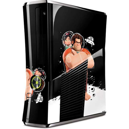 Disney Wreck-it Ralph And Vanellope Space Sketch Xbox 360 Slim (2010) Skin