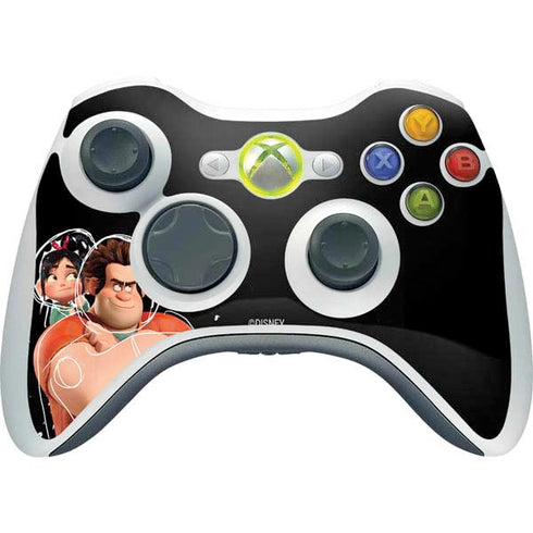 Disney Wreck-it Ralph And Vanellope Space Sketch Xbox 360 Wireless Controller Skin