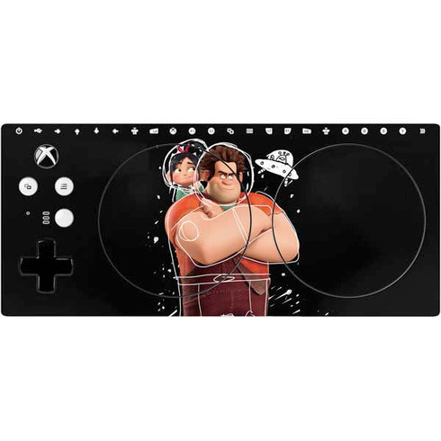 Disney Wreck-it Ralph And Vanellope Space Sketch Xbox Adaptive Controller Skin