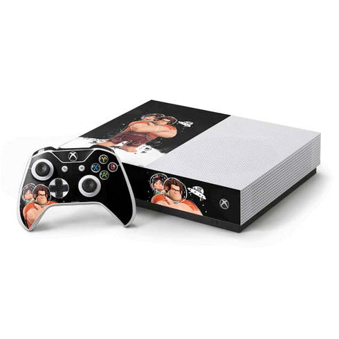 Disney Wreck-it Ralph And Vanellope Space Sketch Xbox One S All-Digital Edition Bundle Skin
