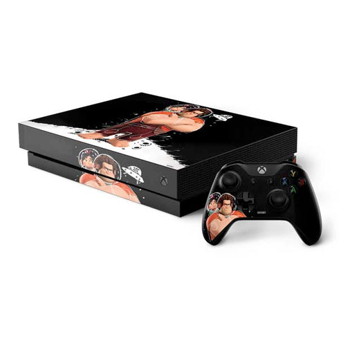 Disney Wreck-it Ralph And Vanellope Space Sketch Xbox One X Bundle Skin