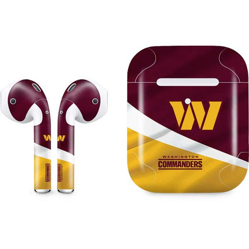 NFL Washington Commanders Flag Apple AirPods 2 Skin
