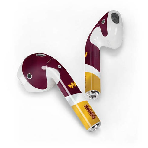 NFL Washington Commanders Flag Apple AirPods Skin