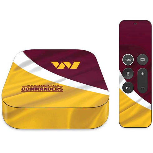 NFL Washington Commanders Flag Apple TV Skin
