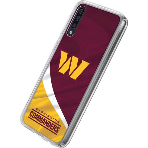 NFL Washington Commanders Flag Galaxy A50 Clear Case