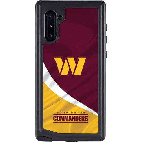 NFL Washington Commanders Flag Galaxy Note 10 Waterproof Case