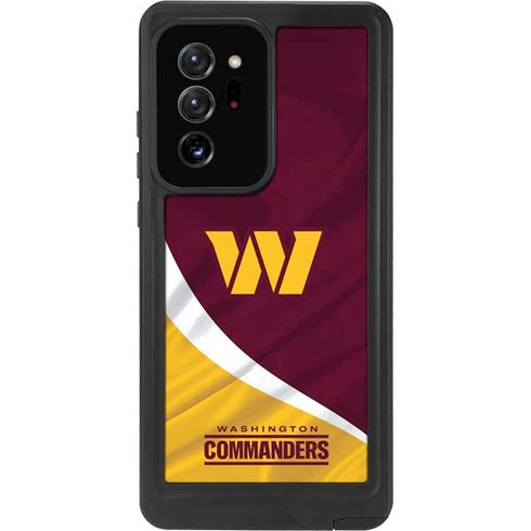 NFL Washington Commanders Flag Galaxy Note20 Ultra 5G Waterproof Case