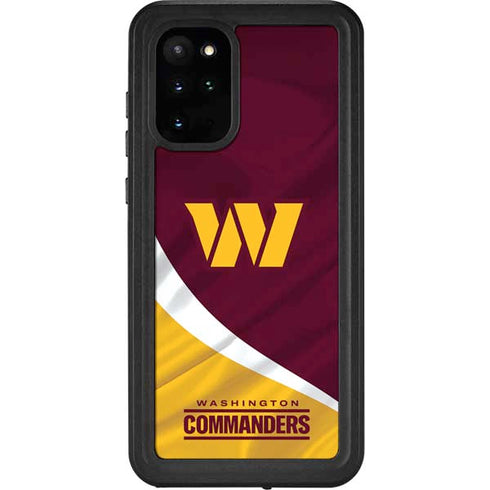 NFL Washington Commanders Flag Galaxy S20 Plus Waterproof Case