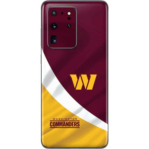 NFL Washington Commanders Flag Galaxy S20 Ultra 5G Skin