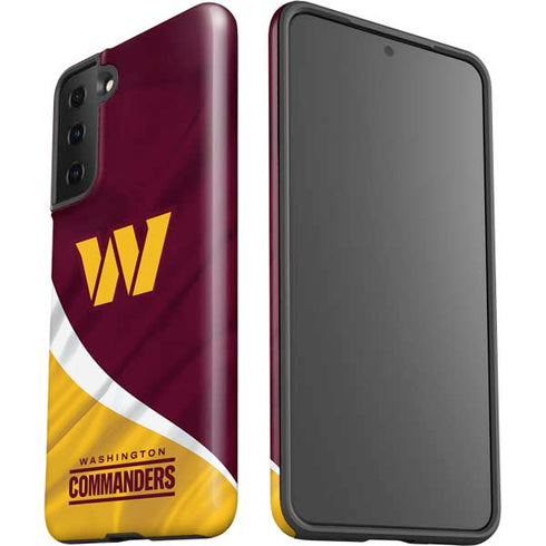 NFL Washington Commanders Flag Galaxy S21 FE Pro Case