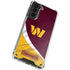 NFL Washington Commanders Flag Galaxy S21 Plus 5G Clear Case