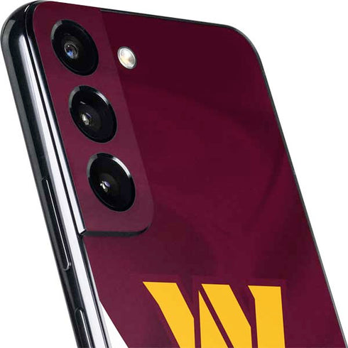 NFL Washington Commanders Flag Galaxy S22 Skin