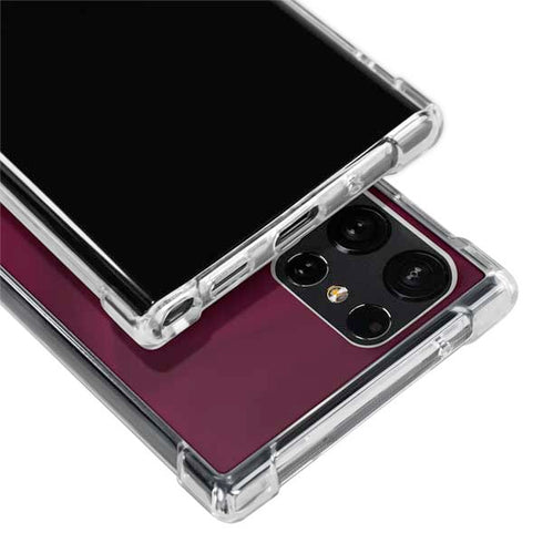NFL Washington Commanders Flag Galaxy S22 Ultra Clear Case