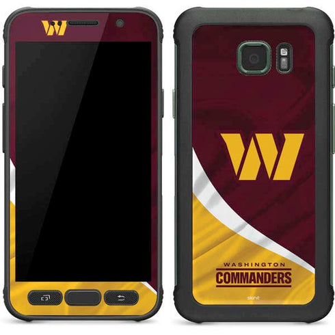NFL Washington Commanders Flag Galaxy S7 Active Skin