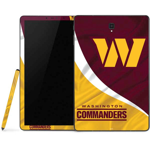 NFL Washington Commanders Flag Samsung Galaxy Tab Skin