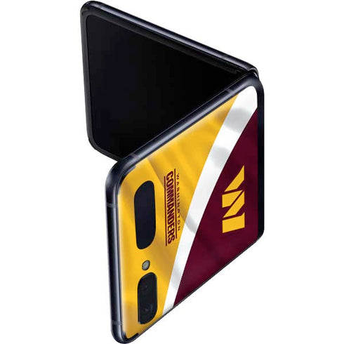 NFL Washington Commanders Flag Galaxy Z Flip Skin