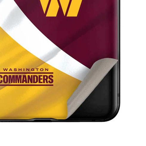 NFL Washington Commanders Flag Galaxy Z Flip Skin