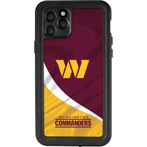 NFL Washington Commanders Flag iPhone 11 Pro Waterproof Case