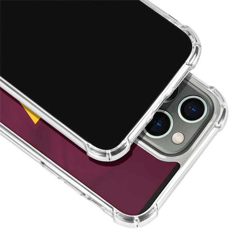 NFL Washington Commanders Flag iPhone 13 Pro Clear Case