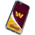 NFL Washington Commanders Flag iPhone SE (2nd & 3rd Gen) Clear Case