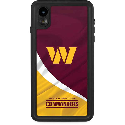 NFL Washington Commanders Flag iPhone XR Waterproof Case