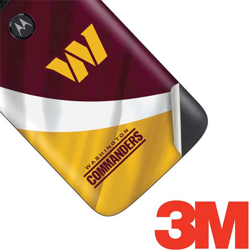NFL Washington Commanders Flag Moto E5 Play Skin