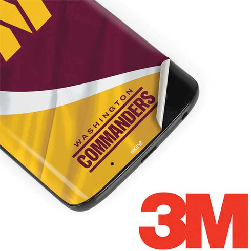 NFL Washington Commanders Flag Moto G6 Skin